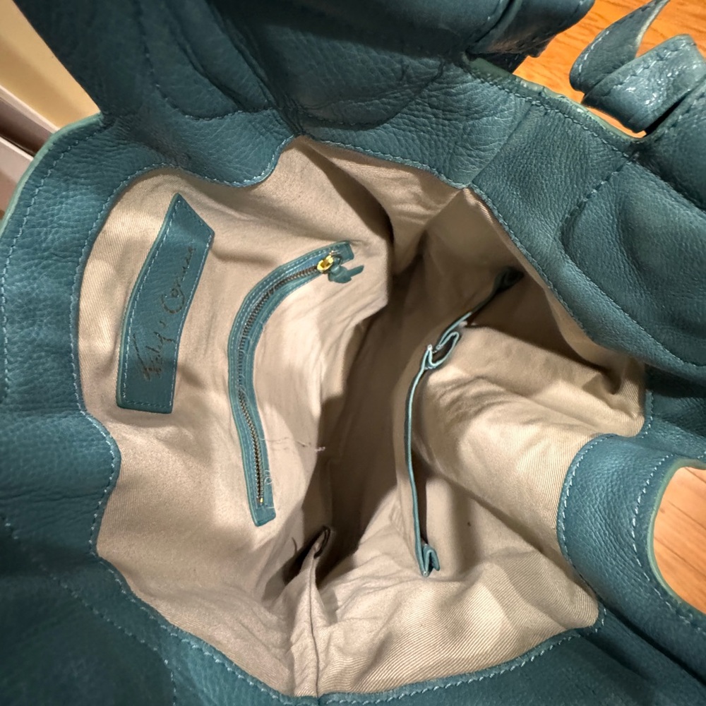 Foley + Corinna Teal Shoulder/crossbody leather Bag - Picture 7 of 13